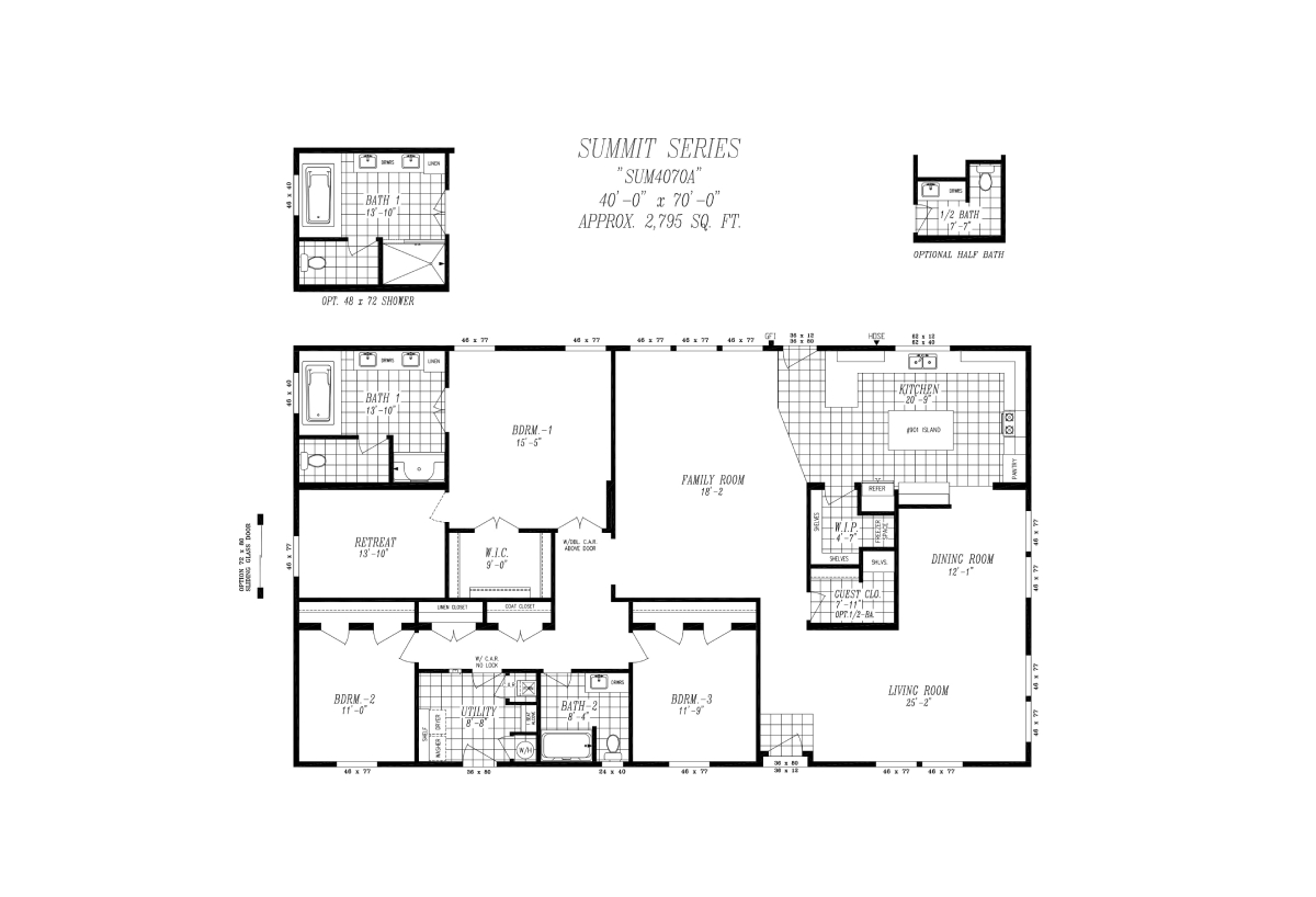 The Summit SUM4070A by Marlette Homes Elite Housing